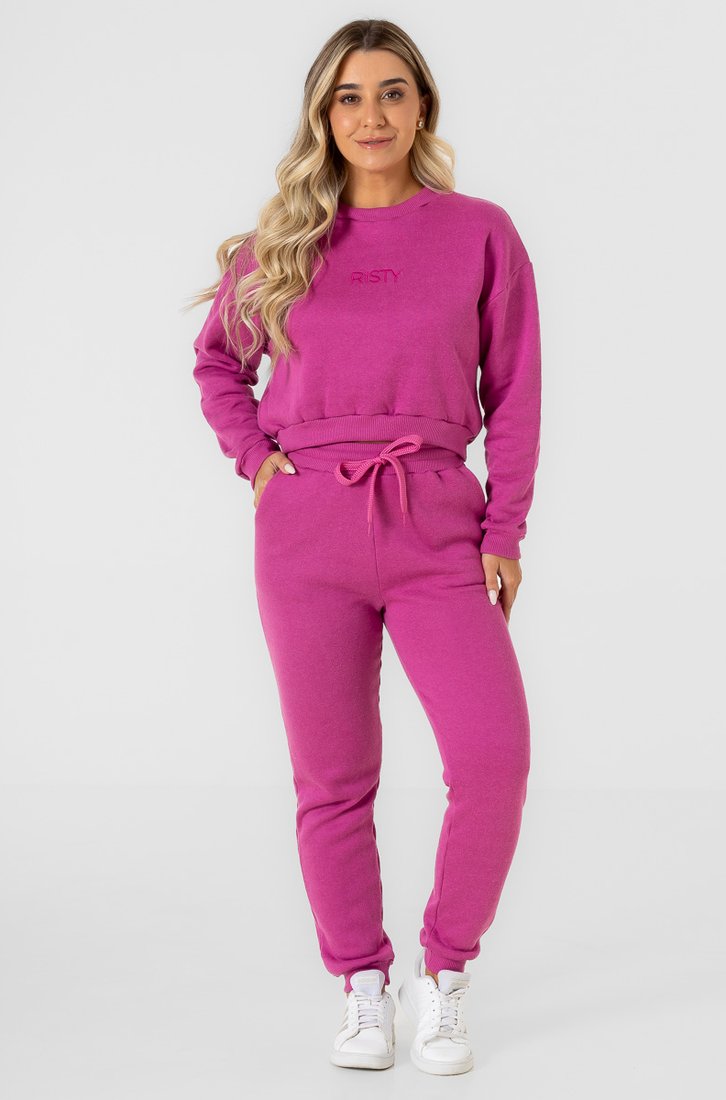 Conjunto Moletom RISTY Urban Beyond Basic Rosa