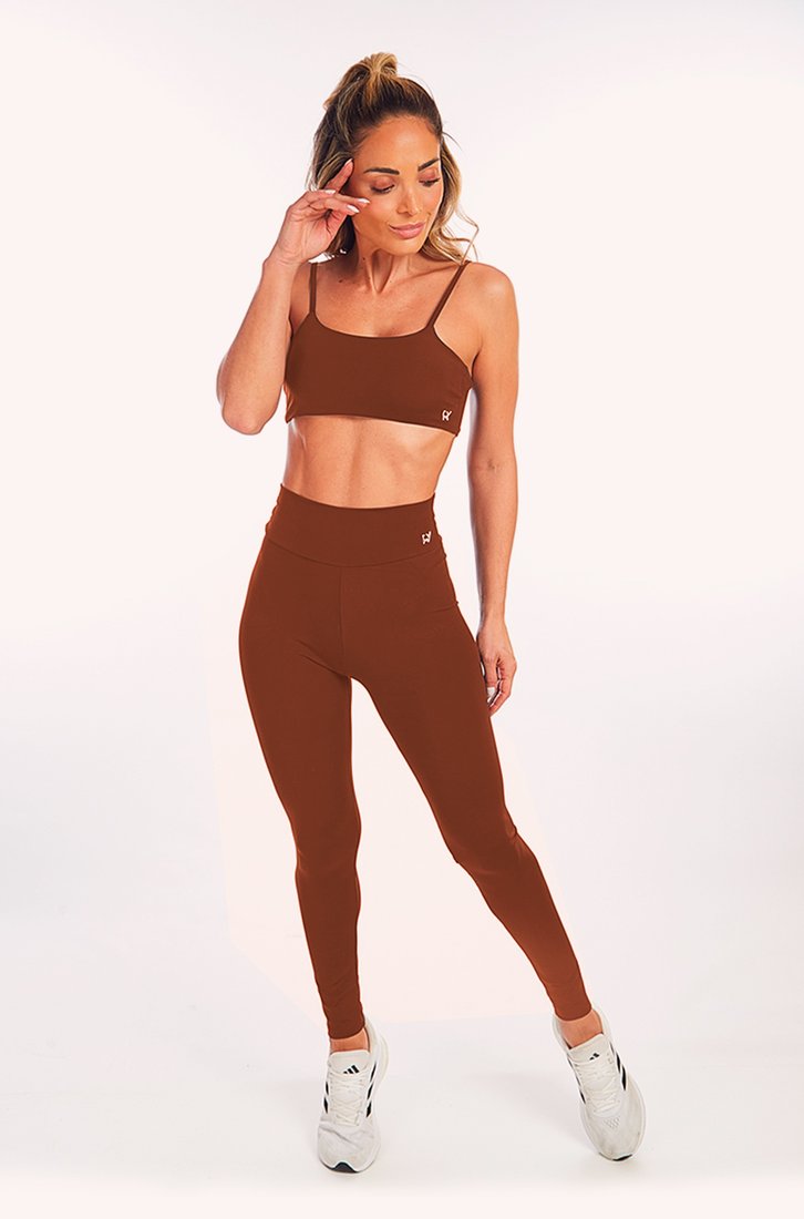 Calça Fitness Calcas De Academia Com Tule Legging Cintura Alta